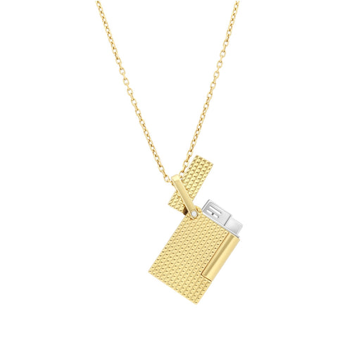 LI NECKLACE GOLDEN FEUERZEUG HALSKETTE K27067CH ST DUPONT