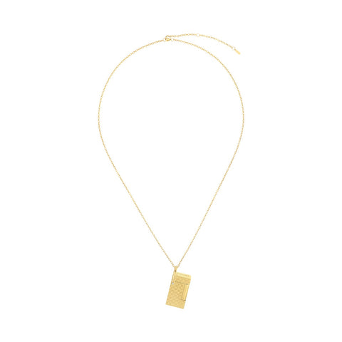 LI NECKLACE GOLDEN FEUERZEUG HALSKETTE K27067CH ST DUPONT