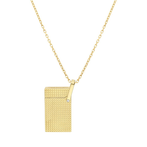 LI NECKLACE GOLDEN FEUERZEUG HALSKETTE K27067CH ST DUPONT