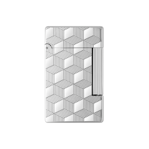 LI INITIAL CUBE PALLADIUM FEUERZEUG 020840 ST DUPONT