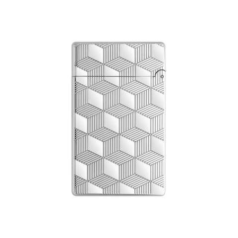 LI INITIAL CUBE PALLADIUM FEUERZEUG 020840 ST DUPONT