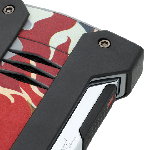 LI DEFI EXTREME CAMO FEUERZEUG ART. 021451 ST DUPONT ROT 