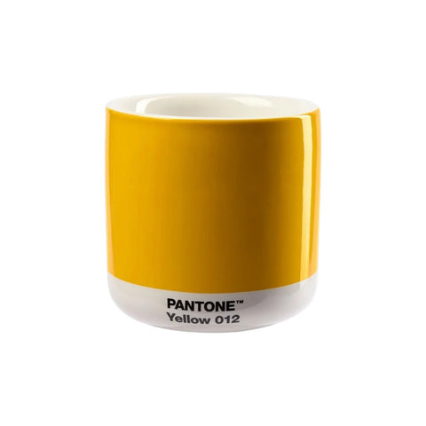 Milchbecher Thermobecher Gelb Pantone Art. 101020012 Kopenhagen Design Gelb