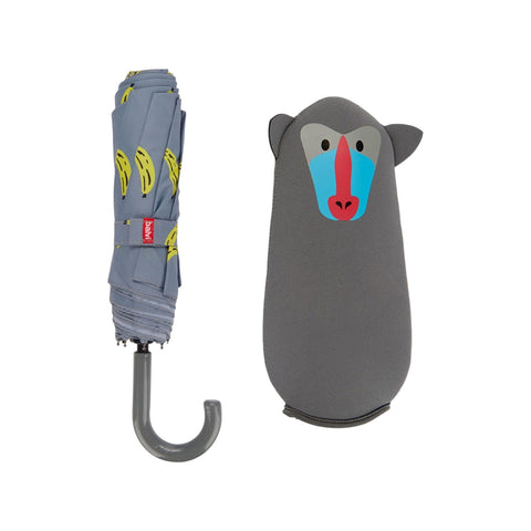 AFFENSCHIRM MIT ETUI ART. 27995 BALVI GRAU