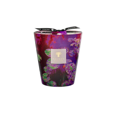 CANDLE ARTY FLOWERS WATER LILY MAX16 AFLI BAOBAB