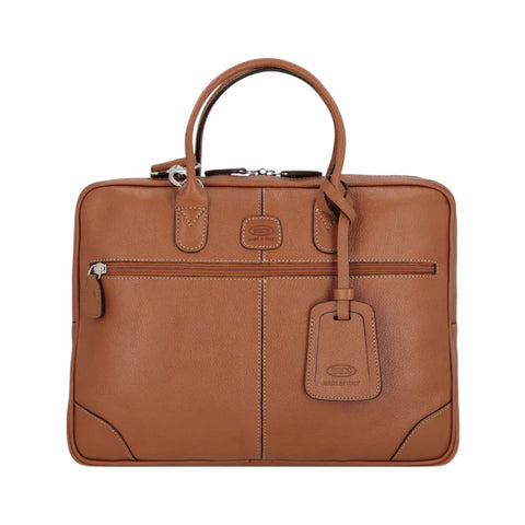 CARTELLA LIFE PELLE 38X29X7 CM BPL15133 BRIC'S BROWN