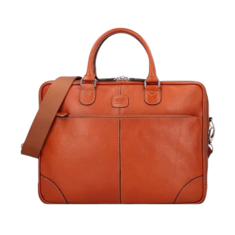 CARTELLA DA LAVORO LIFE PELLE 38X29X9 CM BPL15130 BRIC'S BROWN