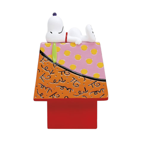 SNOOPY AUF HUNDEHÜTTE FIGUR ART. 6019028 BRITTO