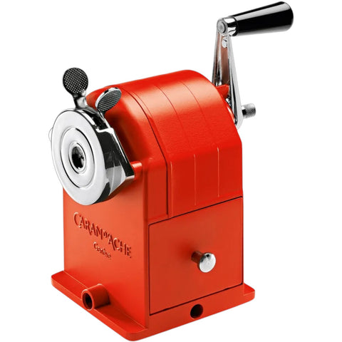TEMPERAMATITE METAL SHARP MACHINE RED CARDBOARD BOX CARAN D'ACHE