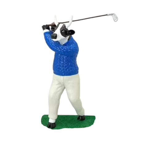 COW PAREDE GOLFER COW LIMITED EDITION