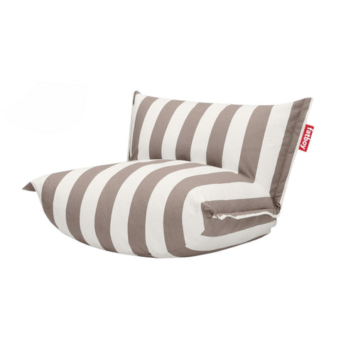 LOUNGE SESSEL BONBARON OUTDOOR 107100 STRIPE KAKAO FATBOY