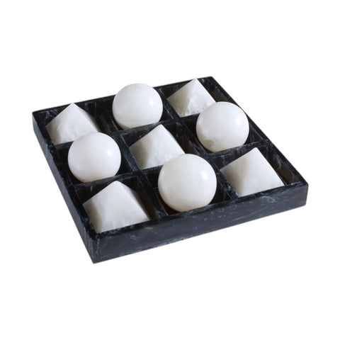 SET DA TRIS COMO TIC TAC TOE SET ART. 34746 BLACK/WHITE JONATHAN ADLER
