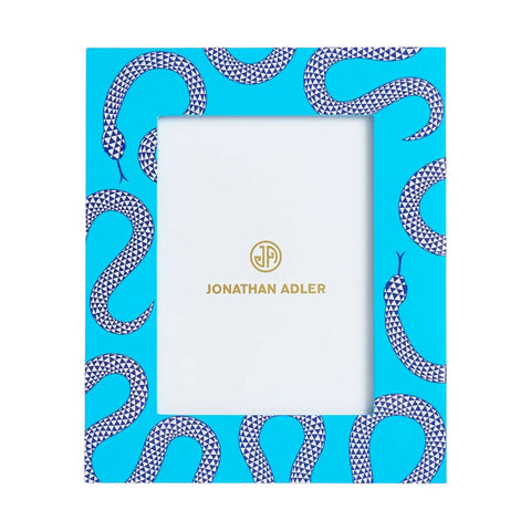 CORNICE EDEN LACCATA  13X18 ART. 35553 BLUE JONATHAN ADLER