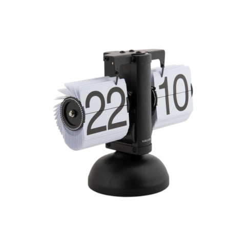 OROLOGIO TABLE FLIP CLOCK SMALL KA5955BK BLACK KARLSSON