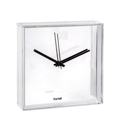 Kartell Tic &amp; Tac Weiße Wanduhr