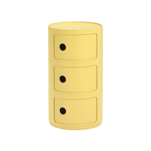 MODULAR KARTELL BIO YELLOW 3 DRAWERS