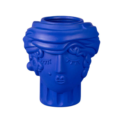 TERRAKOTTA-VASE FRAU SELETTI CM 25X23 H 33 ART 11507
