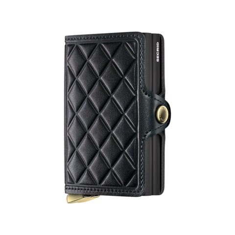 PREMIUM TWINWALLET EMBOSS DIAMOND BLACK SECRID
