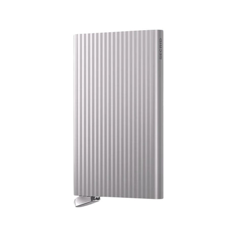 PORTACARTE PREMIUM CARDPROTECTOR FLUTED CFI-SILVER+ GREY SECRID