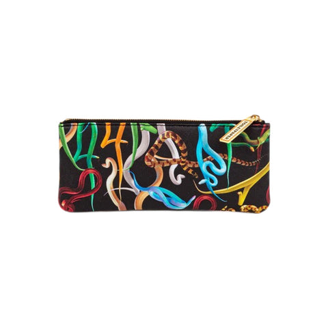 SELETTI SNAKES BEDRUCKTES PU-TOILETTENPAPIER-FEDERMÄPPCHEN, ART. 02522
