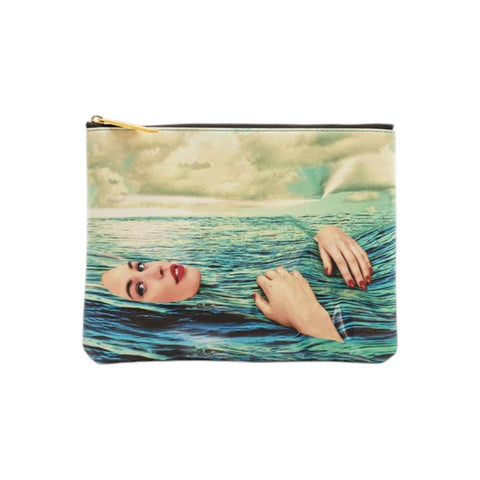 "SELETTI CASE IN PU TOILETPAPER 21,5X15,5 SEA GIRL ART 02537"