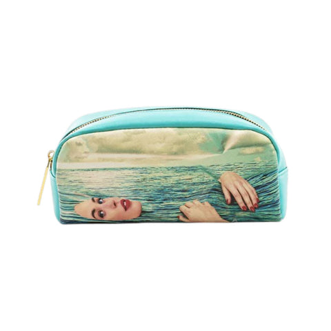 "SELETTI PU TOILETPAPER CASE 20,5X7 H9 SEA GIRL ART 02546"