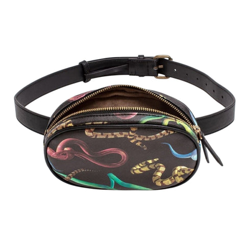 MARSUPIO IN PU TOILETPAPER CM.19X12.5X4,5 CON CINTURA SNAKES SELETTI