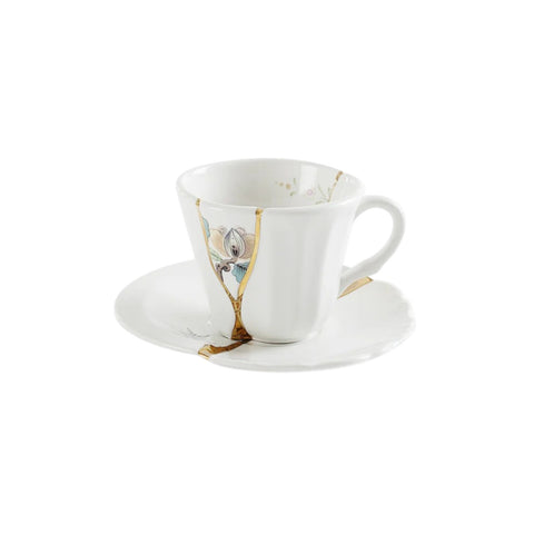 ESPRESSOTASSE MIT UNTERTASSE KINTSUGI NR. 3 ART 09643 SELETTI