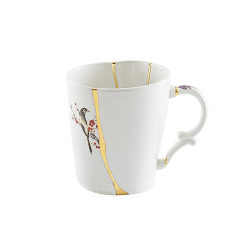PORZELLANBECHER DURCHM. CM. 8,5 KINTSUGI N. 3 09653 SELETTI WEISS