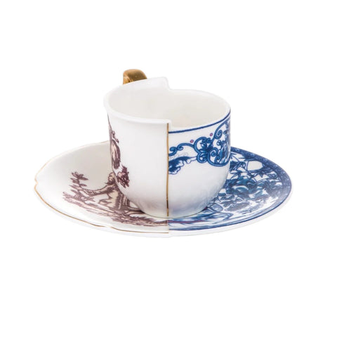 HYBRID-EUFEMIA KAFFEETASSE MIT UNTERTASSE 09741 SELETTI