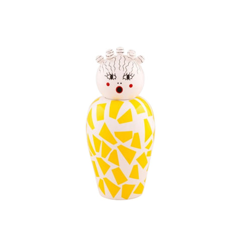 Dolomit-Vase mit Deckel LE CANOPIE ROSIO 10532 SELETTI