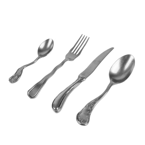 SELETTI CLASSIC ON ACID BESTECKSET 4-TEILIG (LÖFFEL + GABEL + MESSER + TEELÖFFEL) 1096