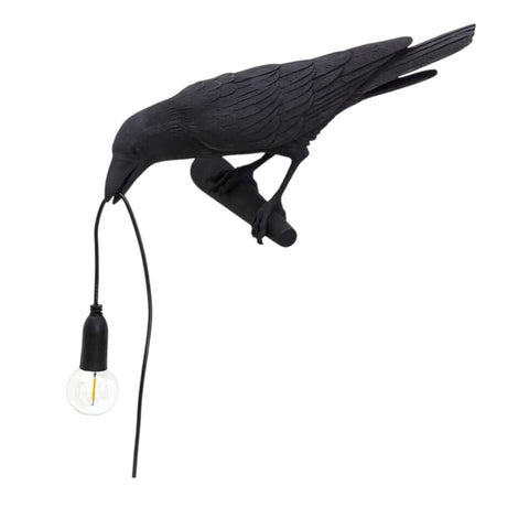 LEUCHTE BIRD ART 14735 BLACK SELETTI