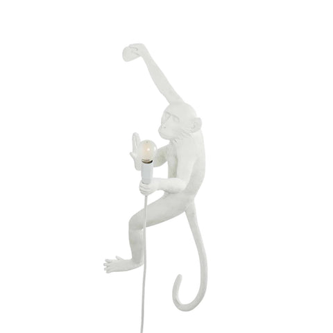 MONKEY HÄNGENDE RECHTE LAMPE 14879 SELETTI WEISS