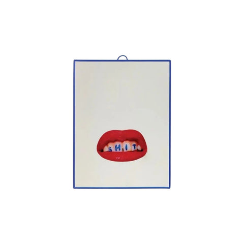 MIRROR TOILET PAPER SELETTI SHIT CM. 17.5X23