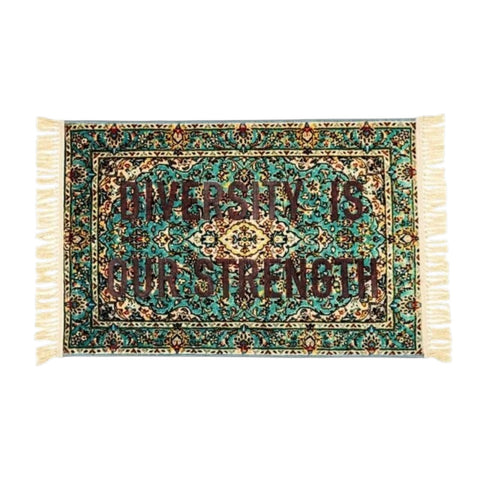SELETTI BURNT CARPET #5 - DIVERSITY POLYESTER-TEPPICH 80X120 CM