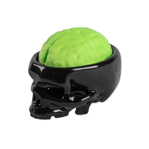 SELETTI BRAINWASH SCHWARZE PORZELLAN-SEIFENSCHALE 13500H