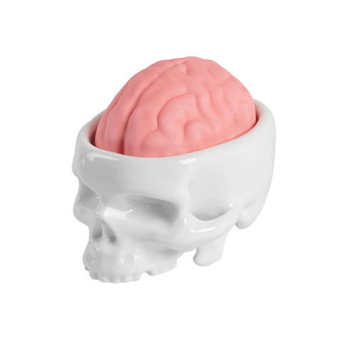 SELETTI BRAINWASH WEISSE PORZELLAN-SEIFENSCHALE 13501H