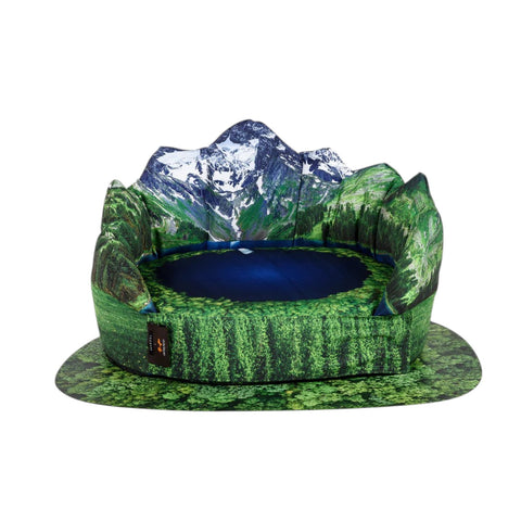 PETS REVOLUTION LES ALPES HUNDEZWINGER 66X30X37 CM MIT UNTERMATTE VON SELETTI