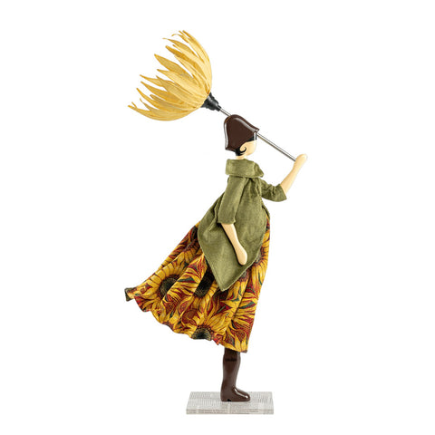 LAMPADA LITTLE GIRL  SUNFLORA SKITSO PARALUME GIRASOLE