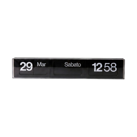 OROLOGIO DATOR 60 ORIZZONTALE 2025 NERO 5525A00T SOLARI
