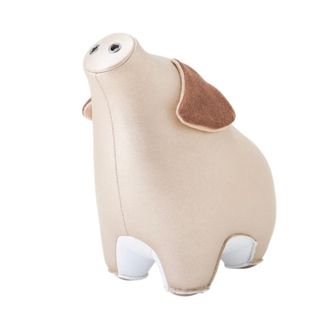 ZUNY BRIEFBESCHWERER 0,25 KG SCHWEIN DIYA PEARL GOLD & WEISS