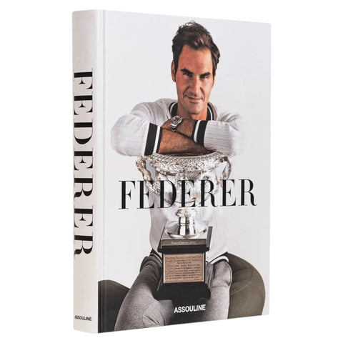 FEDERER ASSOULINE WHITE BOOK