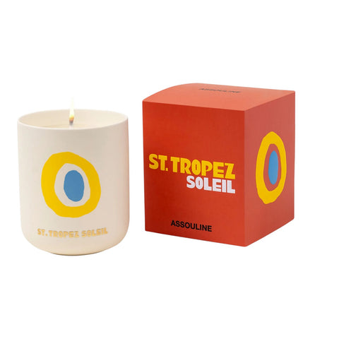 CANDLE ST TROPEZ TRAVEL FROM HOME SCENTED ASSOULINE