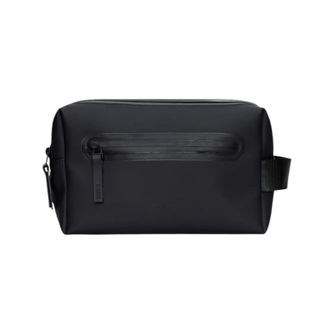 BEAUTY WASH BAG ZIP 16000 BLACK RAINS