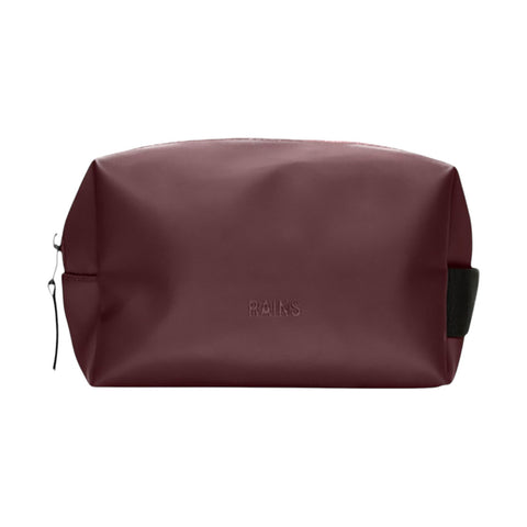 BEAUTY WASH BAG SMALL W3 15580 RAINS DEPTH BORDEAUX