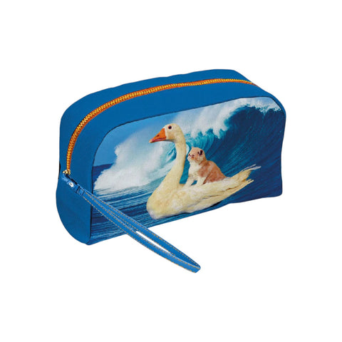 BEAUTY CASE TOILETPAPER SURF BUDDIES 02494 AZZURRO SELETTI
