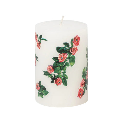 CANDELA GRANDE TOILETPAPER CM.7X7X10 ROSES ART. 14088 SELETTI