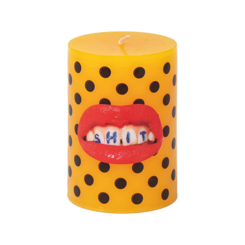 CANDELA GRANDE TOILETPAPER CM 7X7X10 SHIT ART. 14086 SELETTI