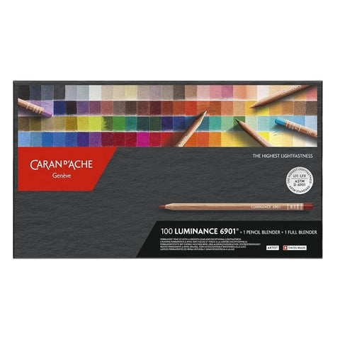 COLORI LUMINANCE ASSORTITI 100 PZ A6901800 CARAN D'ACHE